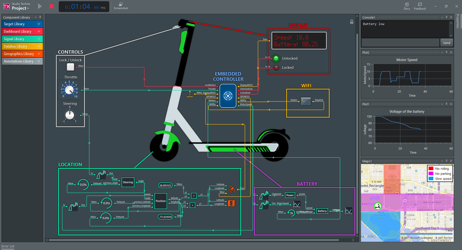 Application architecture in Studio Technix.